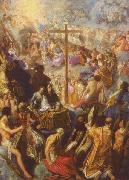 Adam Elsheimer The Exaltation of the Cross from the Frankfurt Tabernacle France oil painting reproduction